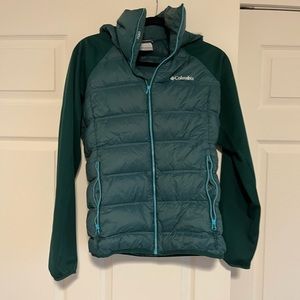 Green Columbia jacket